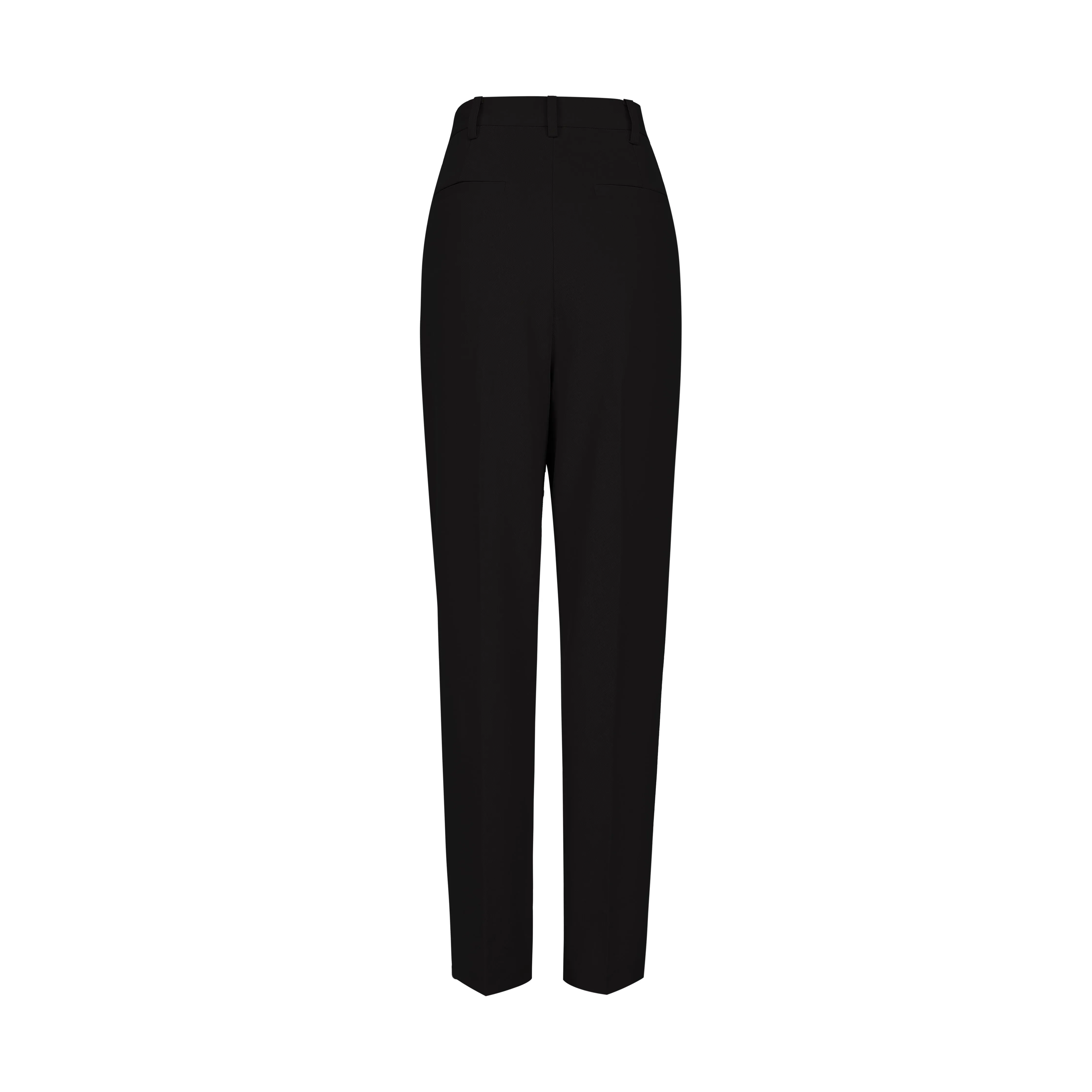 Sash Low Rise Tailored Man's Pant - Black