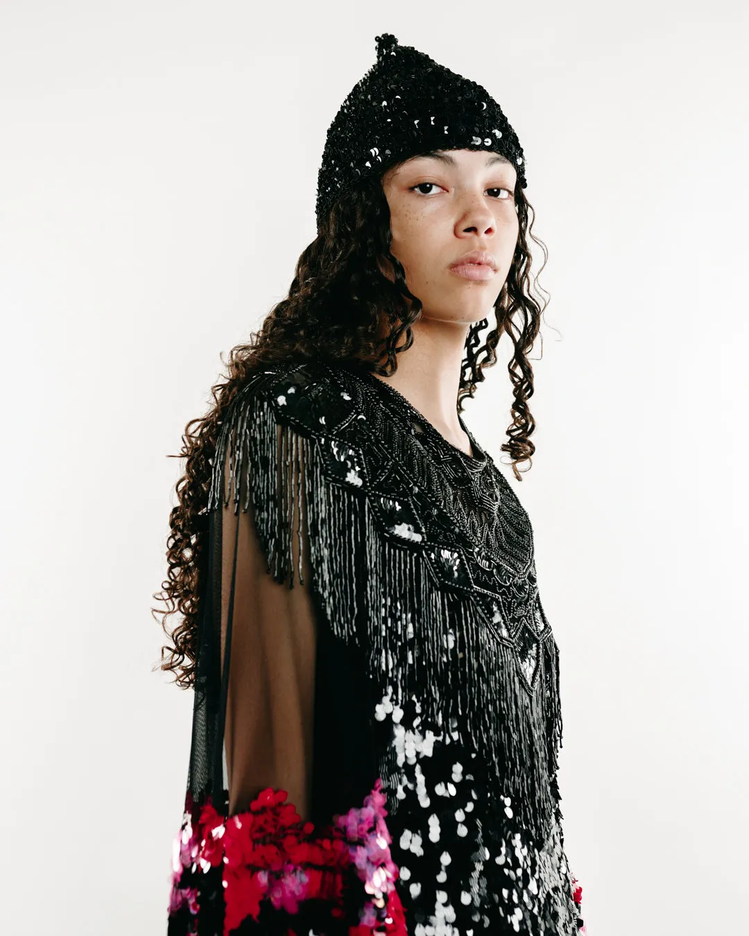 Sequined Cap