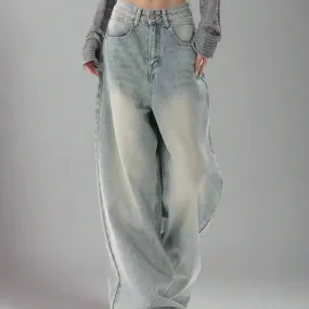 Soft Sweep Baggy Jeans