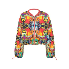SOL Vibes Chiffon Cropped Jacket