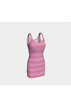 Spatial Pink Bodycon Dress