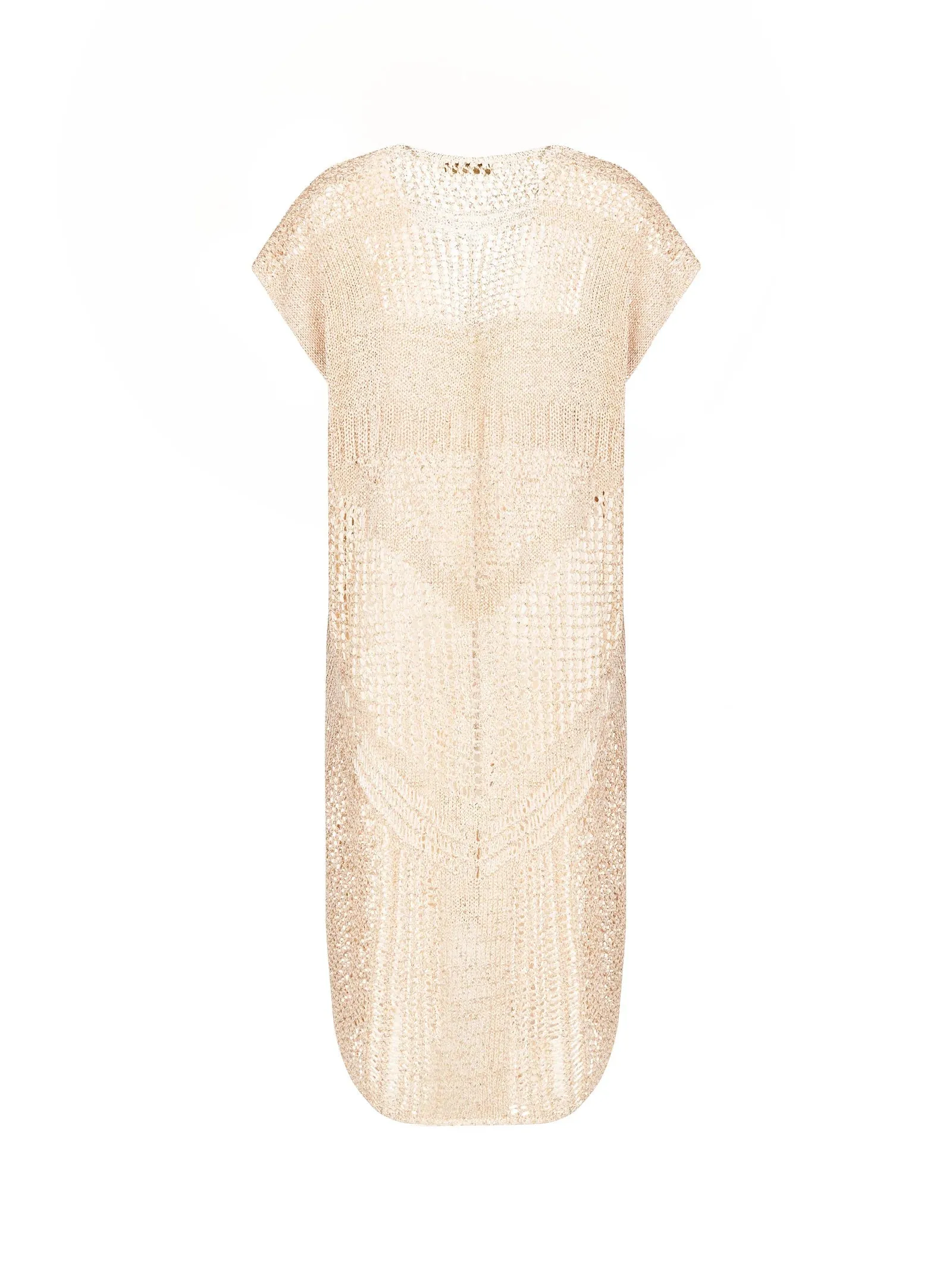Staria Gold Knitted Coat