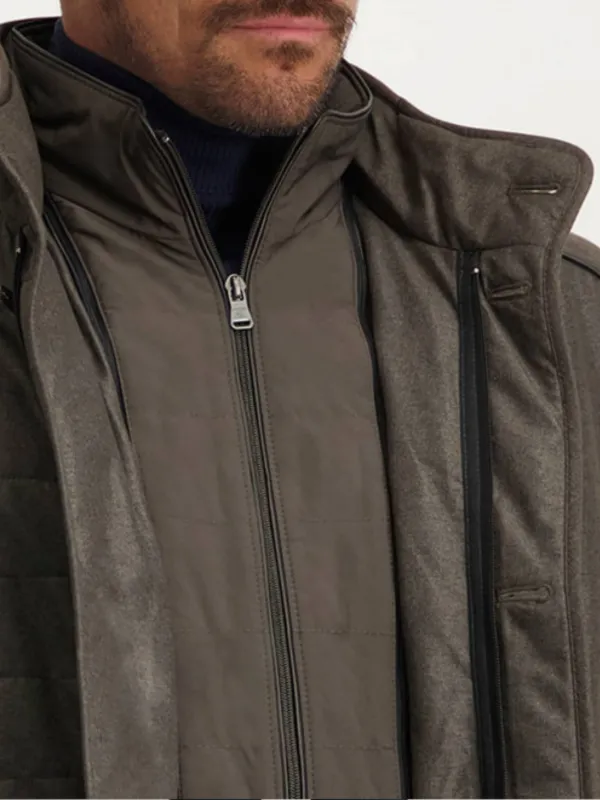 STATE OF ART SEPIA JACKET WITH INSERT