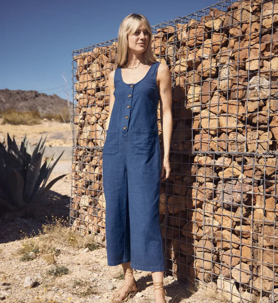 Sydney Jumpsuit - Indigo