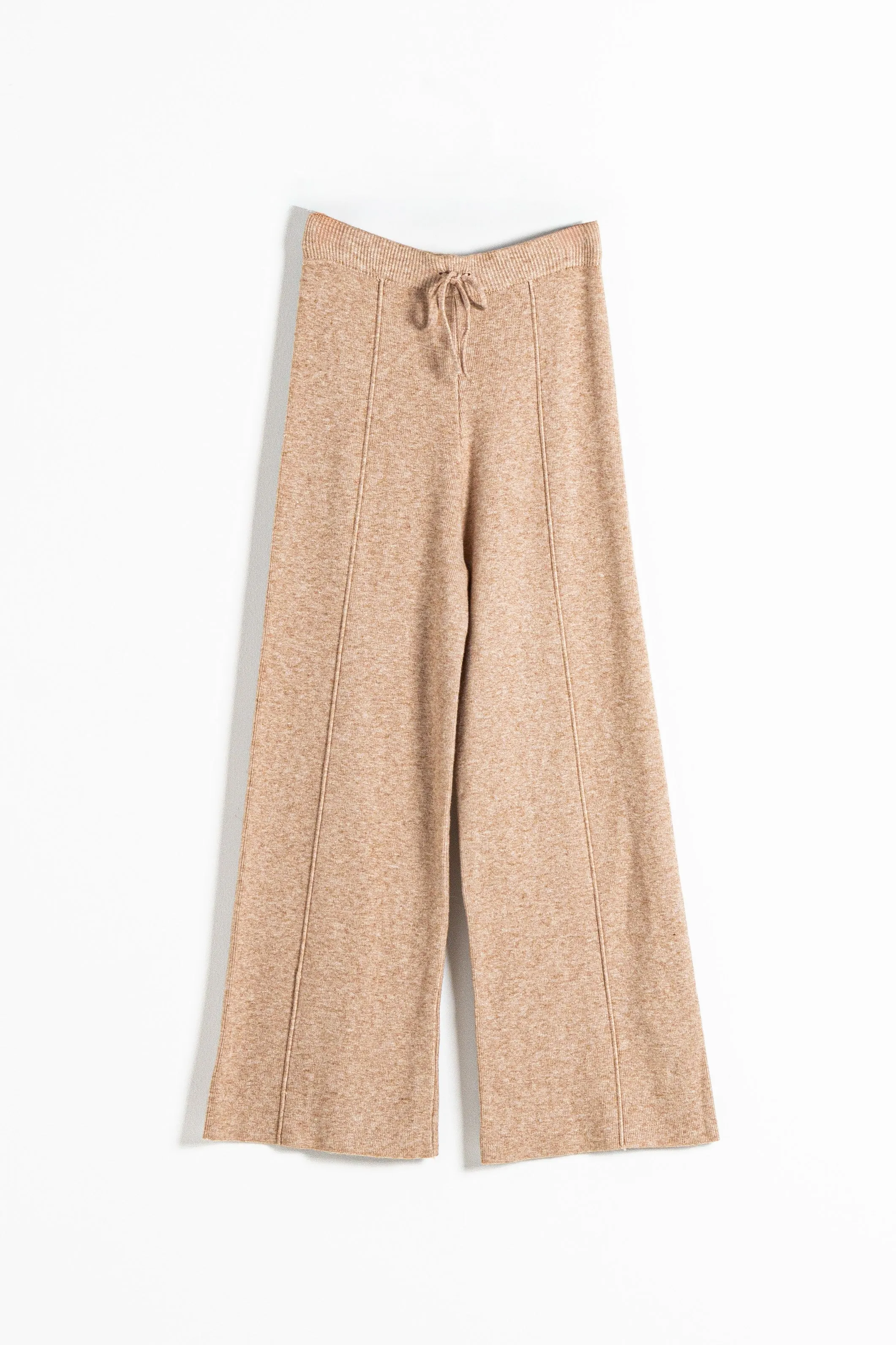 TEXTURED KNIT TROUSERS