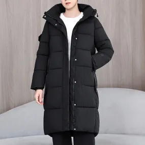 ThermaShield Parka | Warmer Langer Parka Wintermantel Herren mit Fleece-Futter für Extreme Kälte