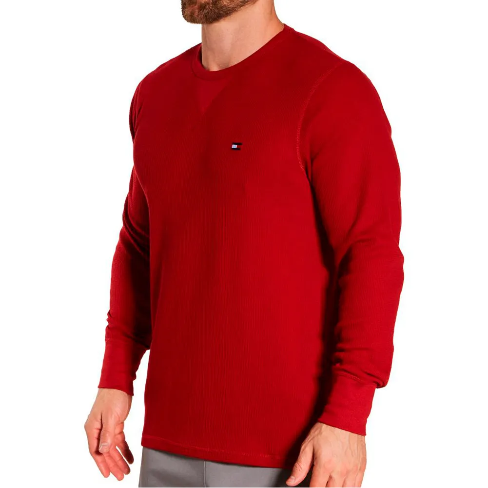 Tommy Hilfiger Men's Long Sleeve Thick Thermal Crew Neck Tagless T-Shirt 09T3585