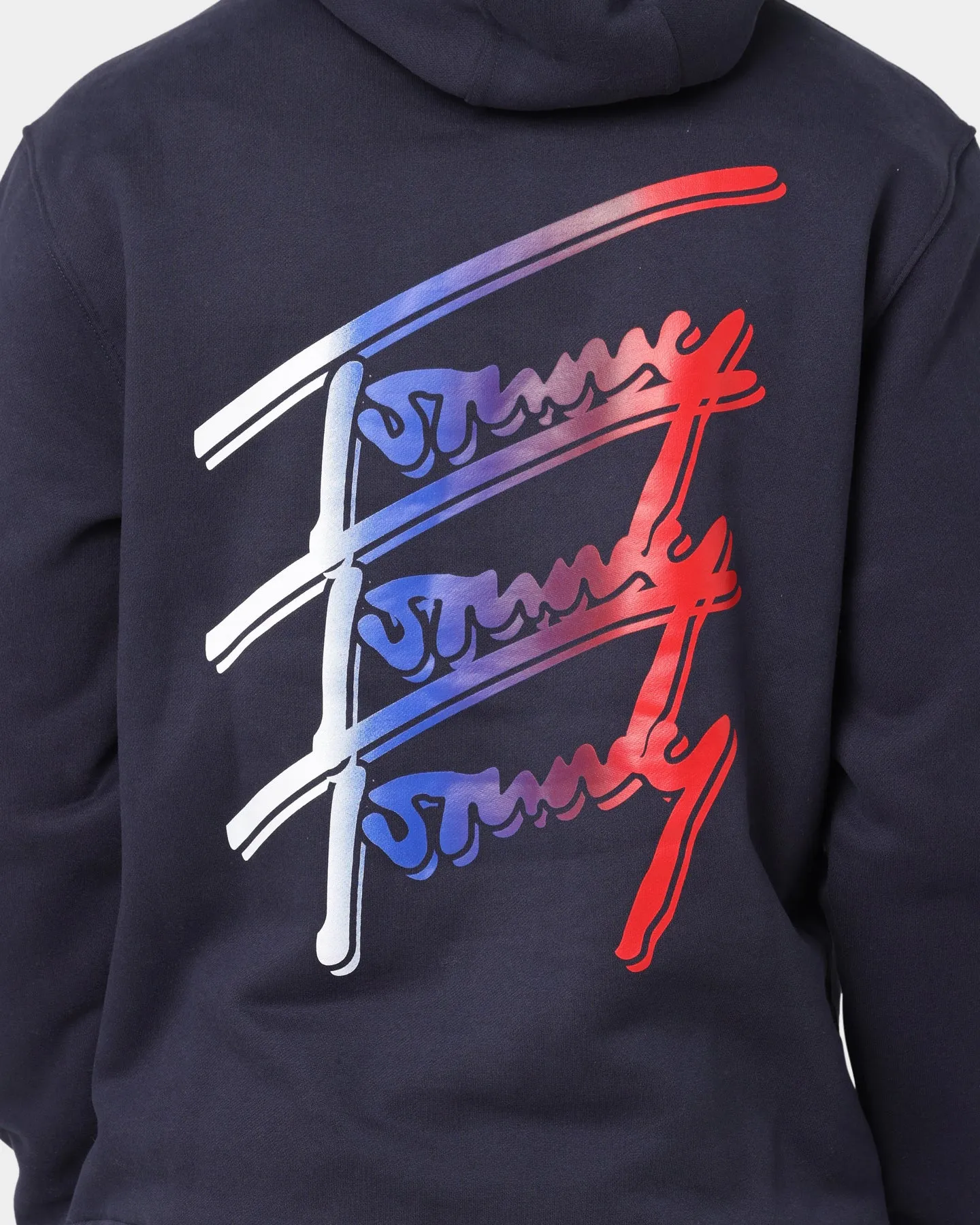 Tommy Jeans Essential Script Hoodie Twilight Navy
