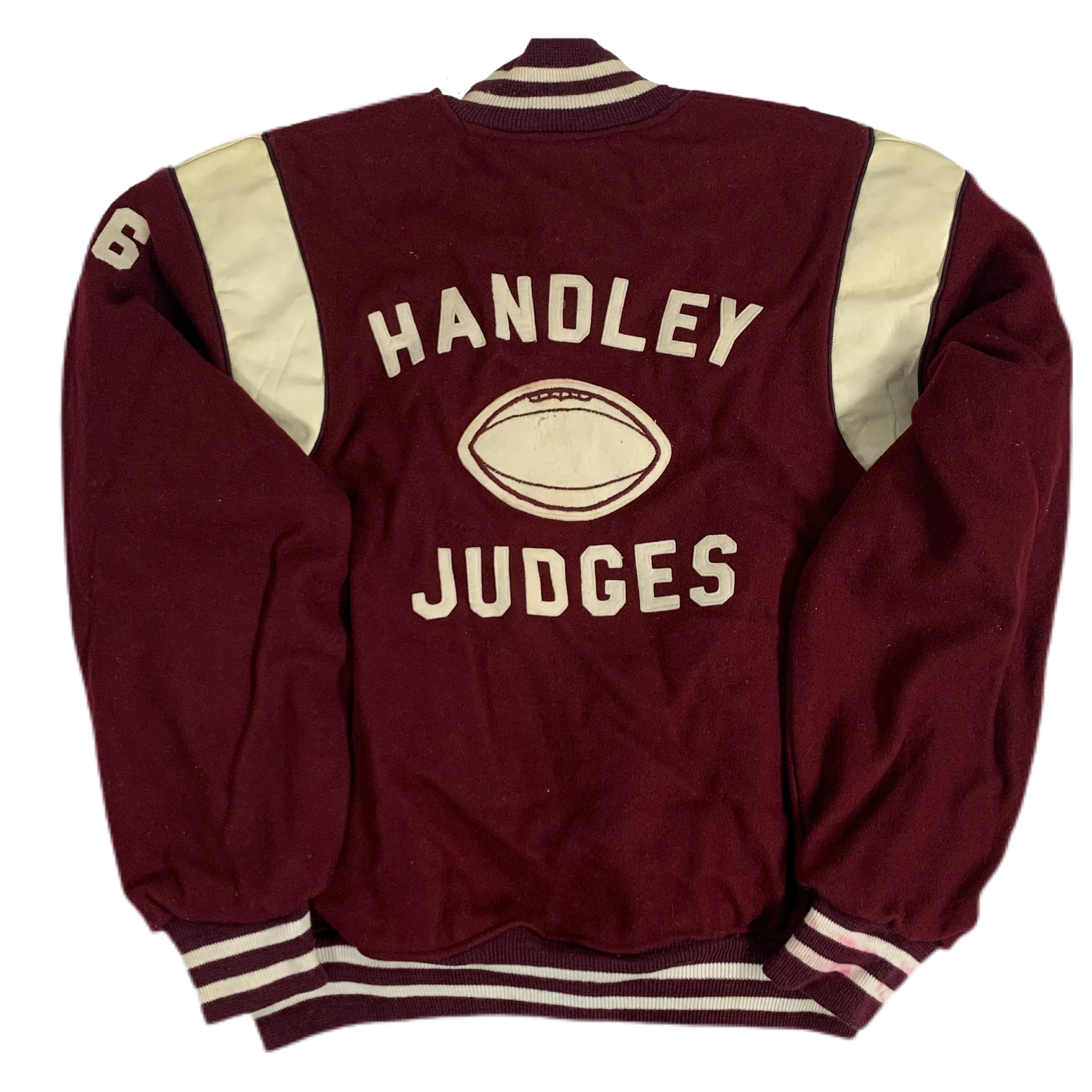 Vintage Felco Athletic Wear "John Handley Judges" Wool Varsity Jacket