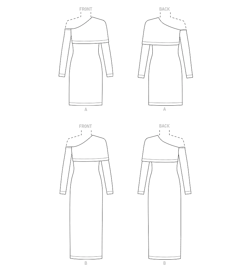 Vogue sewing pattern 1906 Misses' Dress