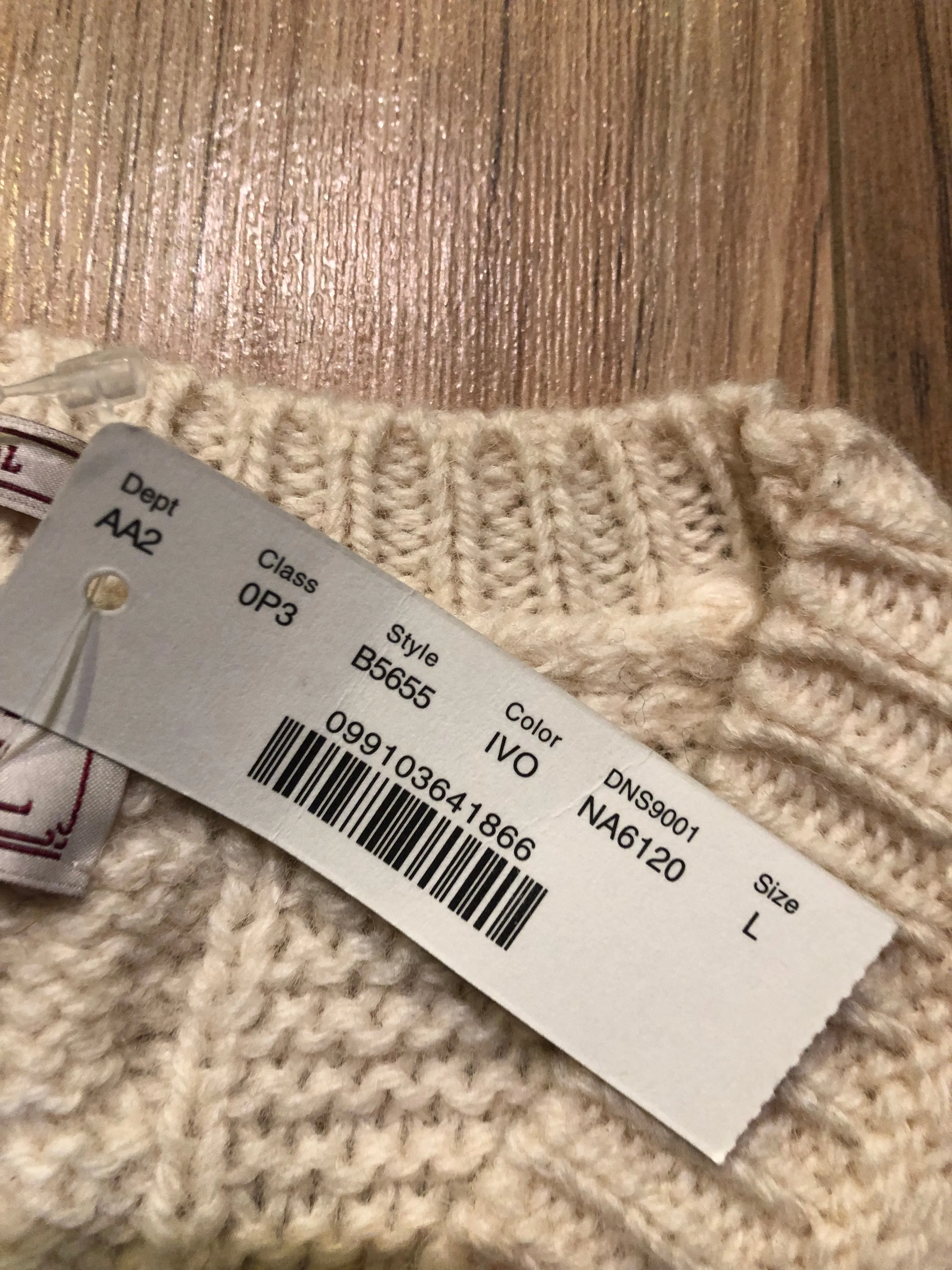 Wallace and Barnes for J-Crew crewneck sweater, NWT