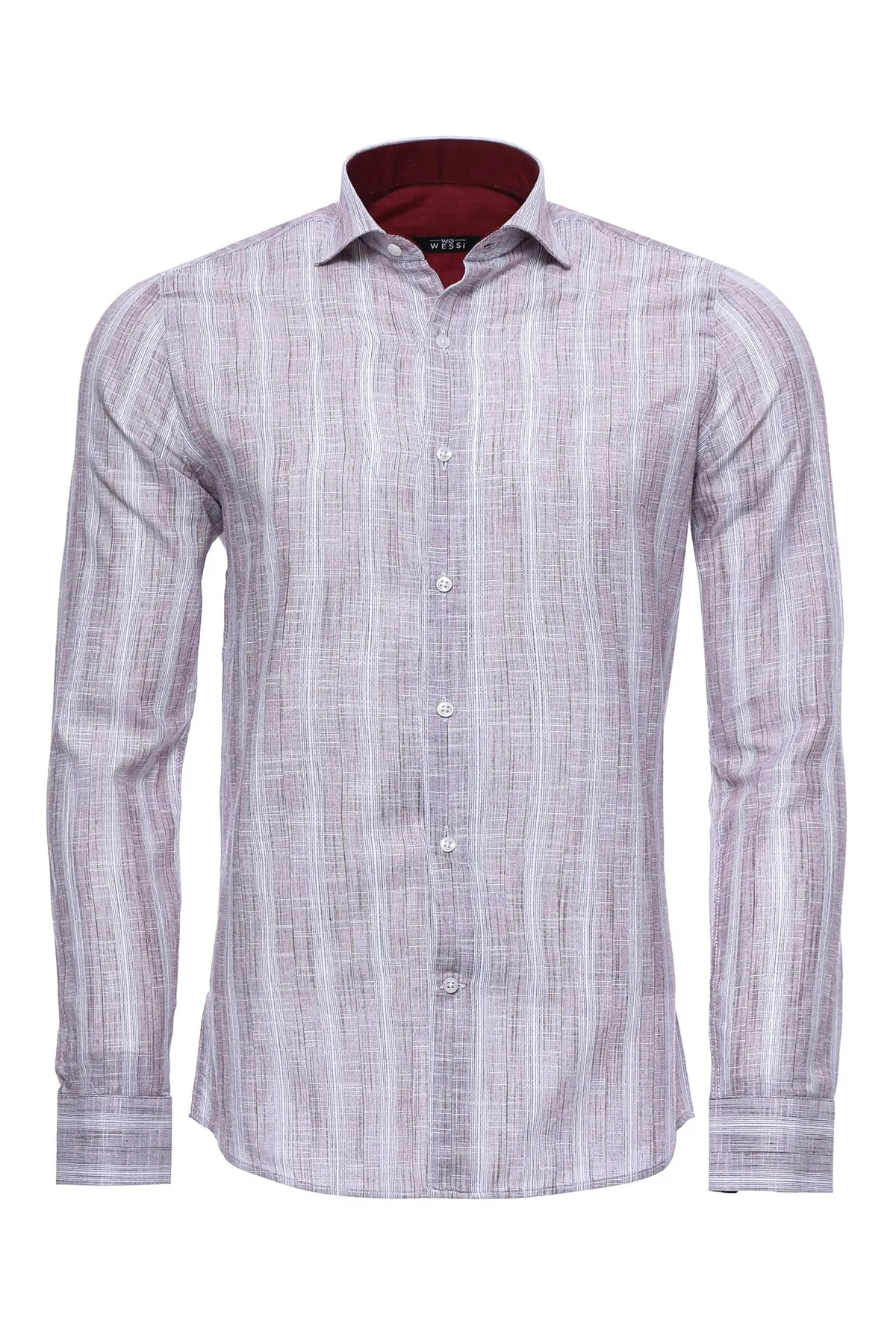 WSS Light Red Checked Shirt  - Singen