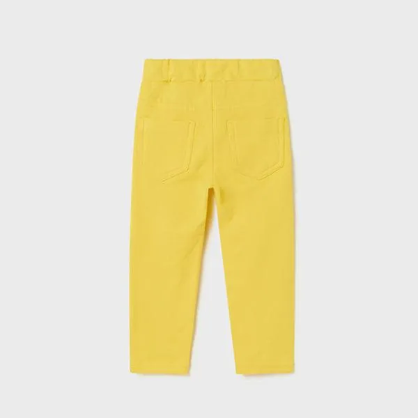 YELLOW BASIC TROUSER FOR BABY GIRLS