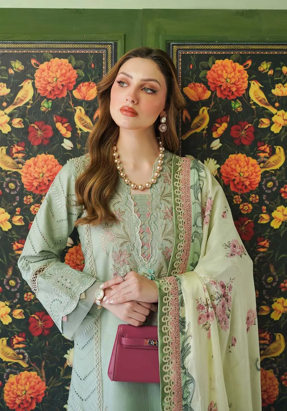 ZarQash Tresor Luxury Lawn – ZQT 009 GISELLE