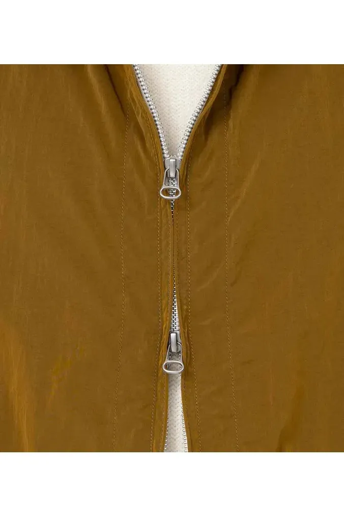 Zip Up Wind Parka - Beige