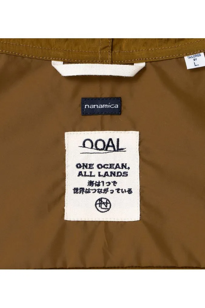Zip Up Wind Parka - Beige