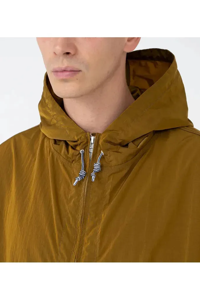 Zip Up Wind Parka - Beige