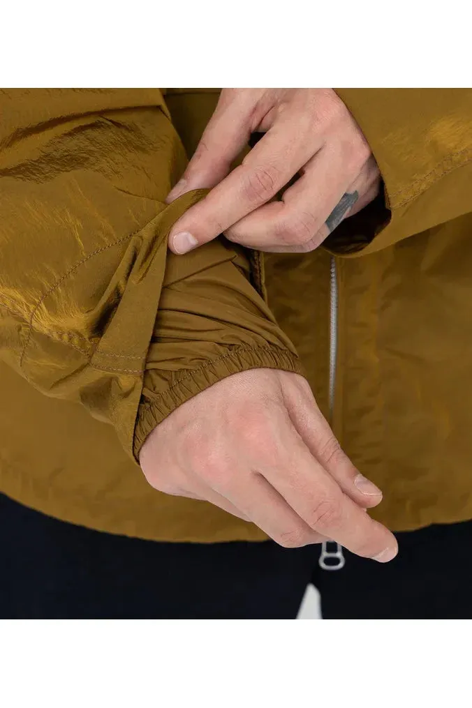 Zip Up Wind Parka - Beige