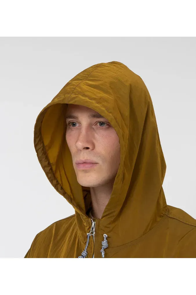 Zip Up Wind Parka - Beige