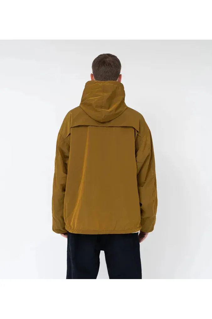 Zip Up Wind Parka - Beige