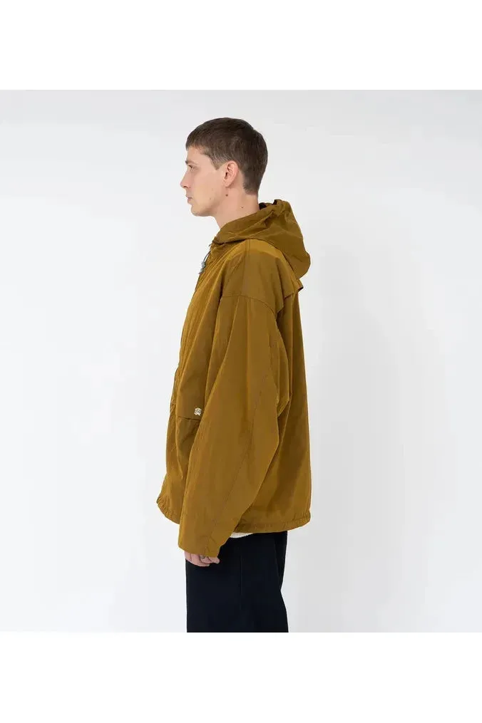 Zip Up Wind Parka - Beige