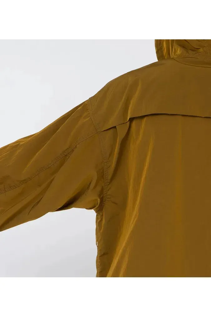 Zip Up Wind Parka - Beige