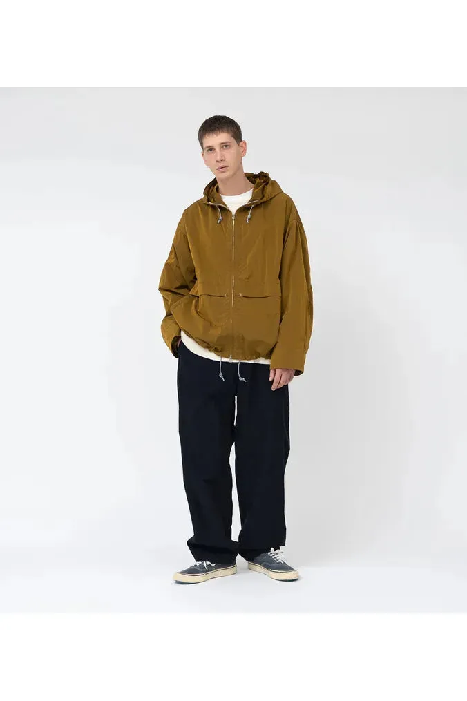 Zip Up Wind Parka - Beige